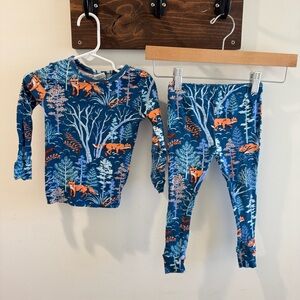 Printfresh Kids Fox & Folklore Pajama Set 2T